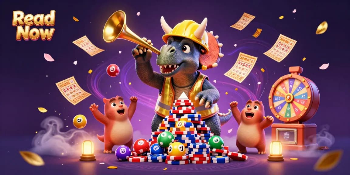 Read Now and enjoy the excitement of gaming with action-packed elements in this vibrant casino illustration.