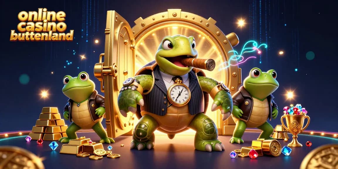 Experience excitement at online casino buitenland with a vibrant scene full of treasure and energy.