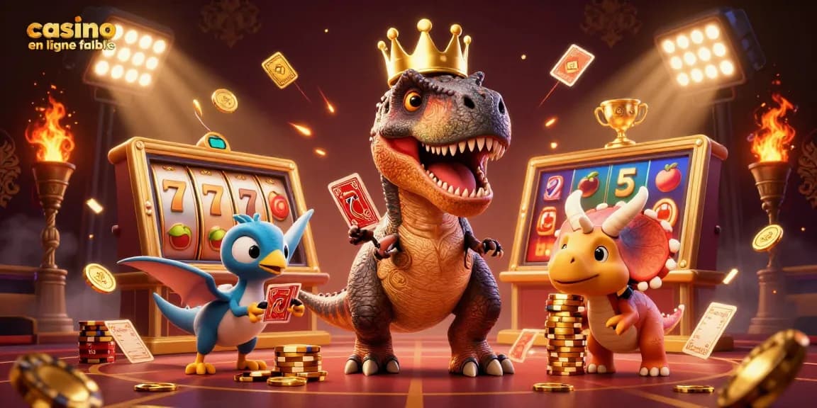 Jouez à des jeux avec des personnages amusants tout en découvrant le casino en ligne fiable.