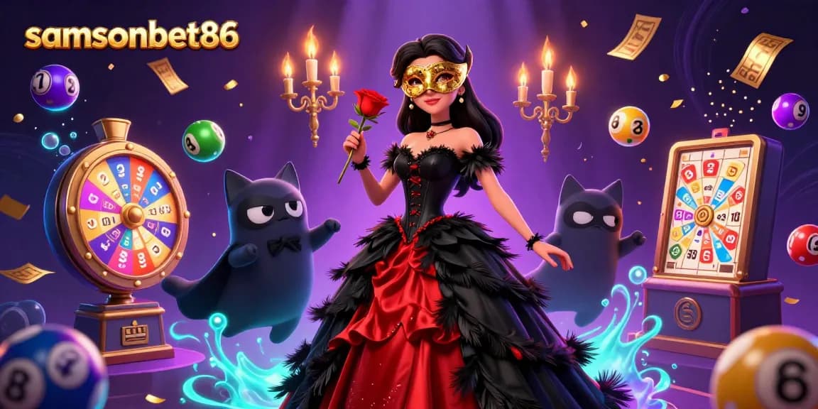 Experience thrilling moments at samsonbet86 with dynamic lottery elements and vibrant casino visuals.