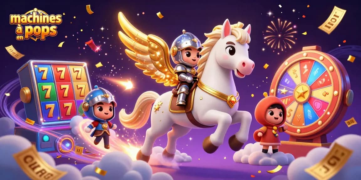 Jouez aux machines à sous en ligne avec succès dans l'univers fantastique rempli de jackpots et de prix excitants.