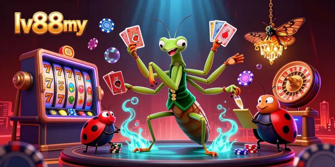 Win big at lv88my online casino with vibrant gaming action and dynamic characters.