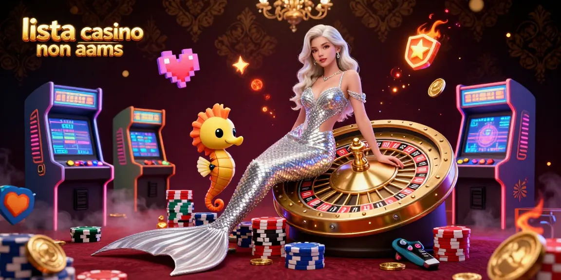 Interagisci con la lista casino non AAMS mentre fai girare la ruota della roulette con elementi emozionanti del casinò.