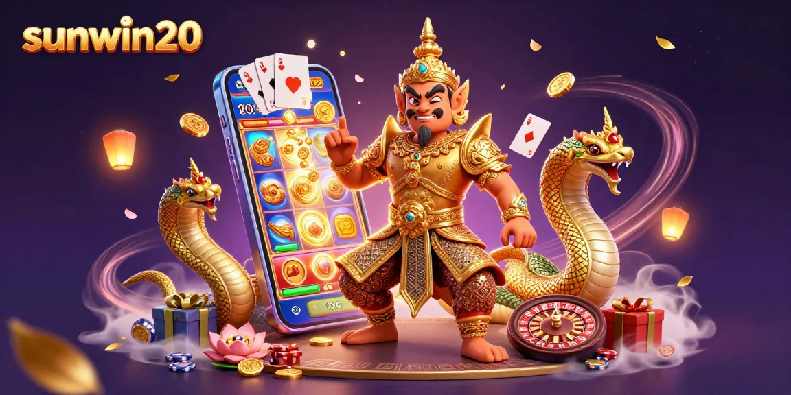 Experience thrilling wins with sunwin20’s vibrant casino games featuring colorful slots and interactive gameplay.