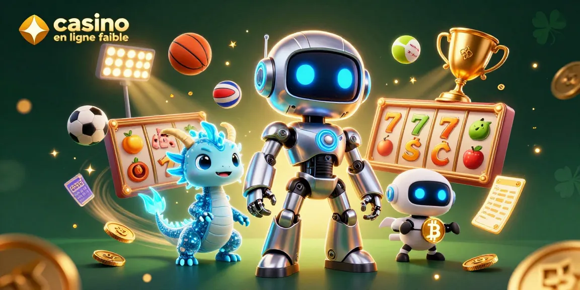 Jouez et explorez des casinos en ligne fiables avec de vibrantes illustrations 3D de personnages et d'éléments de jeu passionnants.
