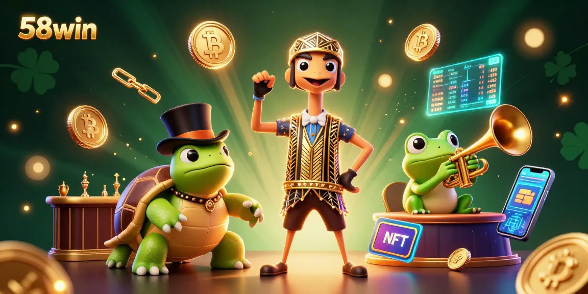 Experience thrilling gaming action at 58win with vibrant characters and dynamic casino elements.