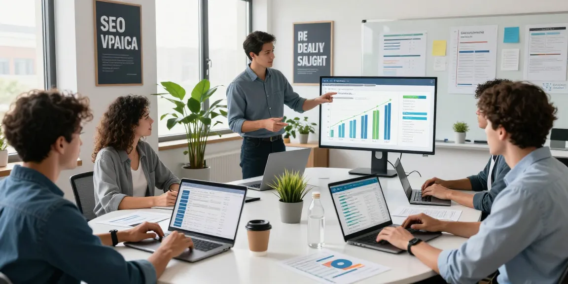 Best seo services discussed in a vibrant office setting, showcasing collaborative marketing strategies.