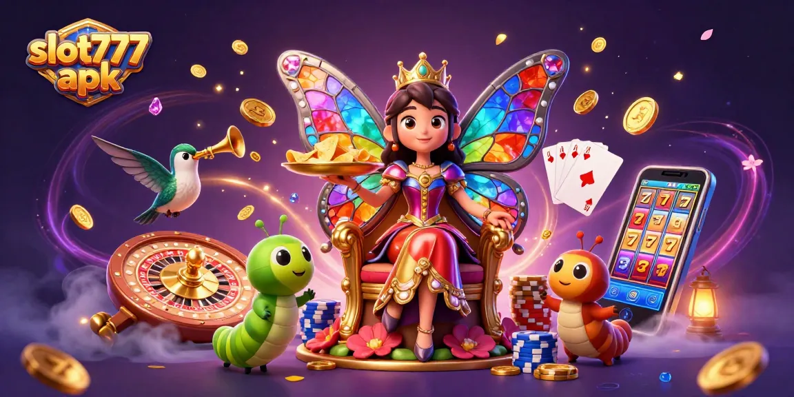 Engage in thrilling gameplay with slot777 apk featuring vibrant characters and spinning reels.
