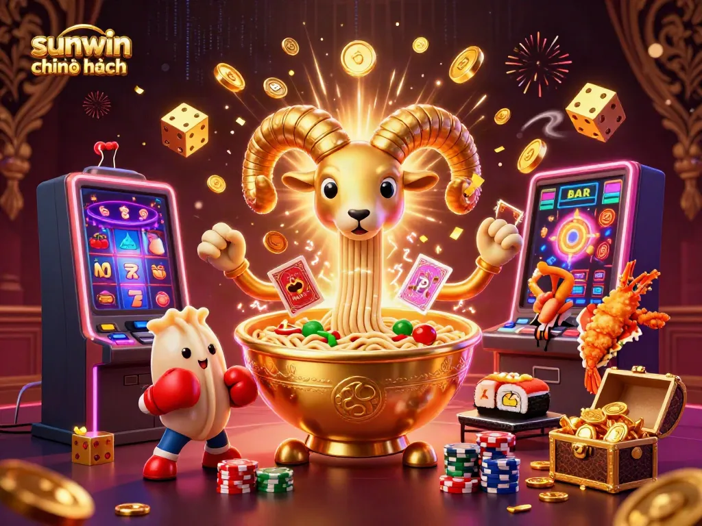 Experience the thrill with sunwin chính hãng featuring dynamic casino-themed characters and explosive jackpots.
