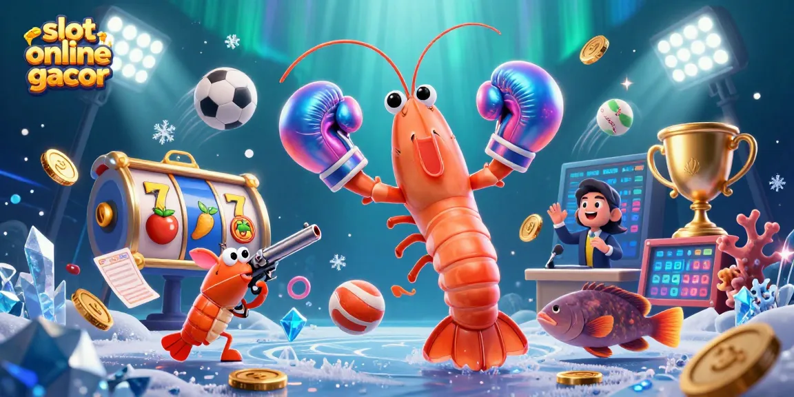 Engage in thrilling slot online gacor gameplay with dynamic characters and vibrant casino elements.