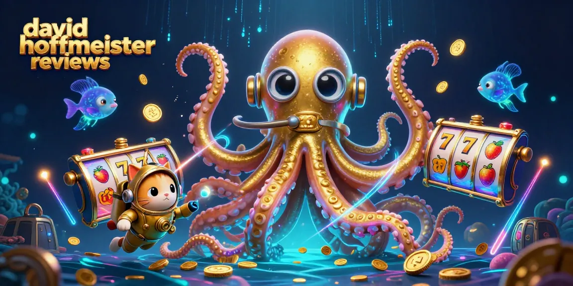 spin big wins with david hoffmeister reviews in a vibrant 3D casino adventure illustration