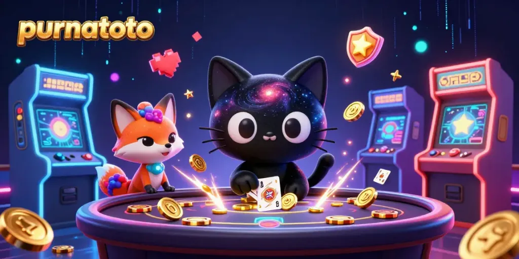 Kumpulkan kemenangan besar di purnatoto dengan ilustrasi kucing hitam galaksi dan teman nebula fantasi yang menyenangkan
