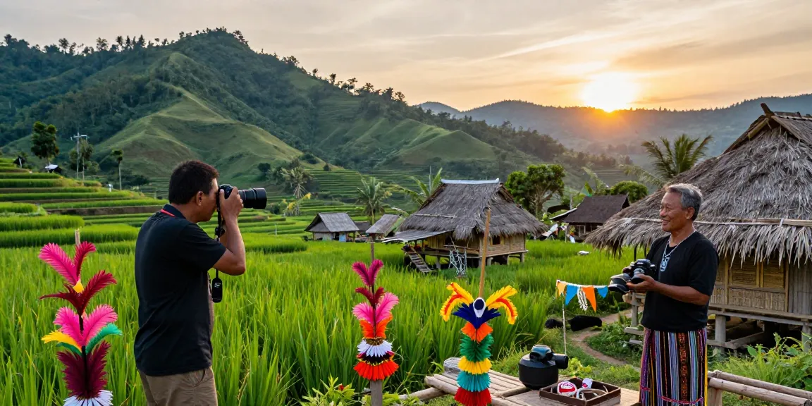 Experience the stunning beauty of Baadale village with rokok88 capturing lush landscapes and vibrant local culture.