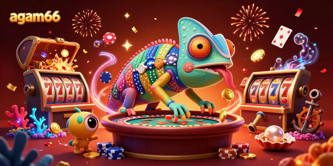 Engage with gambling strategy at agam66, featuring vibrant casino elements and the fun of slot games.