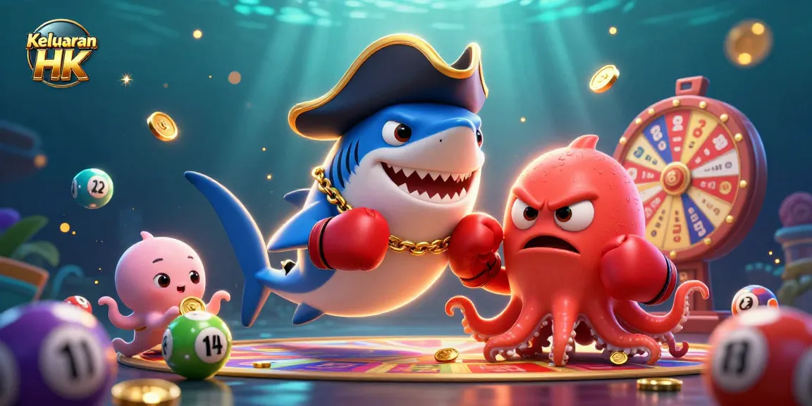Watch the Keluaran Hk lottery results with engaging cartoon characters in action.