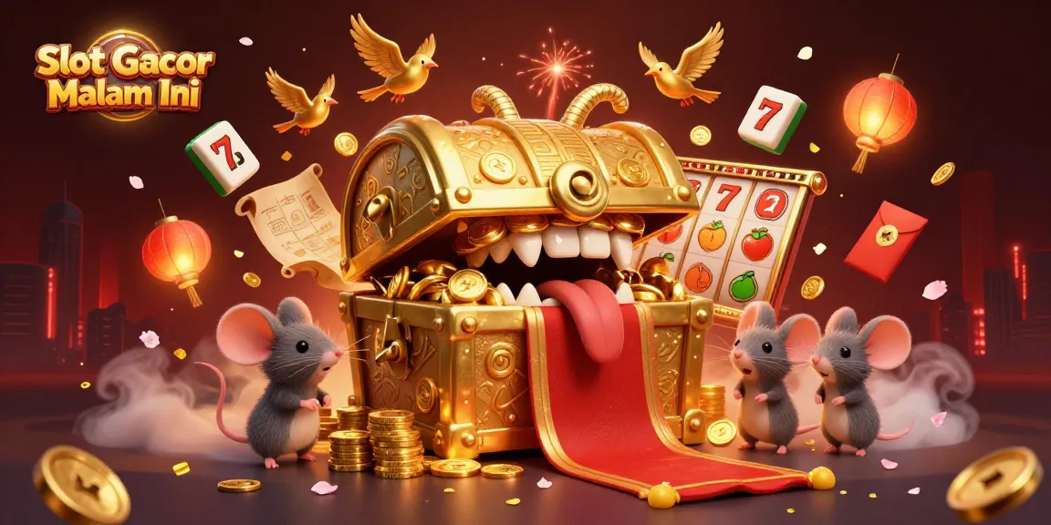 Experience excitement with Slot Gacor Malam Ini featuring dynamic 3D elements and vibrant characters.
