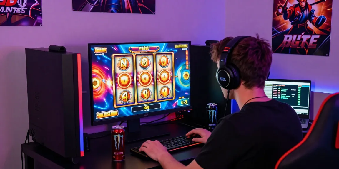 Permainan diana4d dengan slot online penuh warna dan gamer yang bersemangat