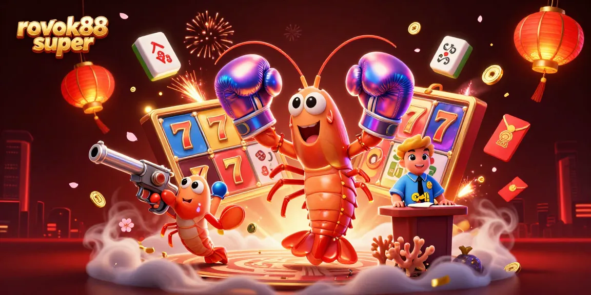 Experience winning excitement with rokok88 super in this vibrant casino scene